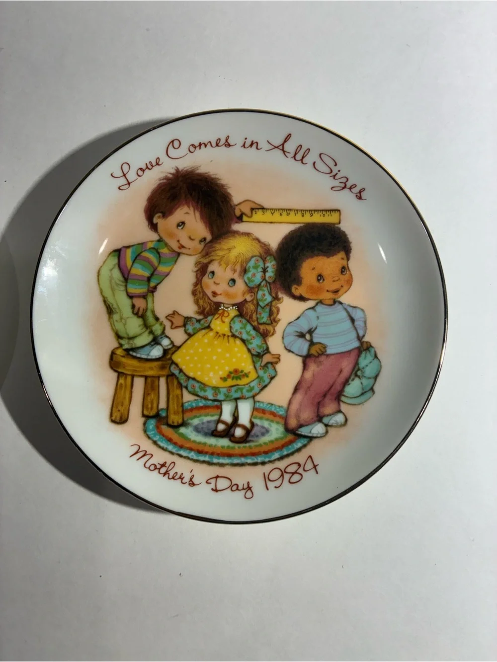 Lot of 2 Vintage Avon Mother’s Day 1982 & 1984 Decorative